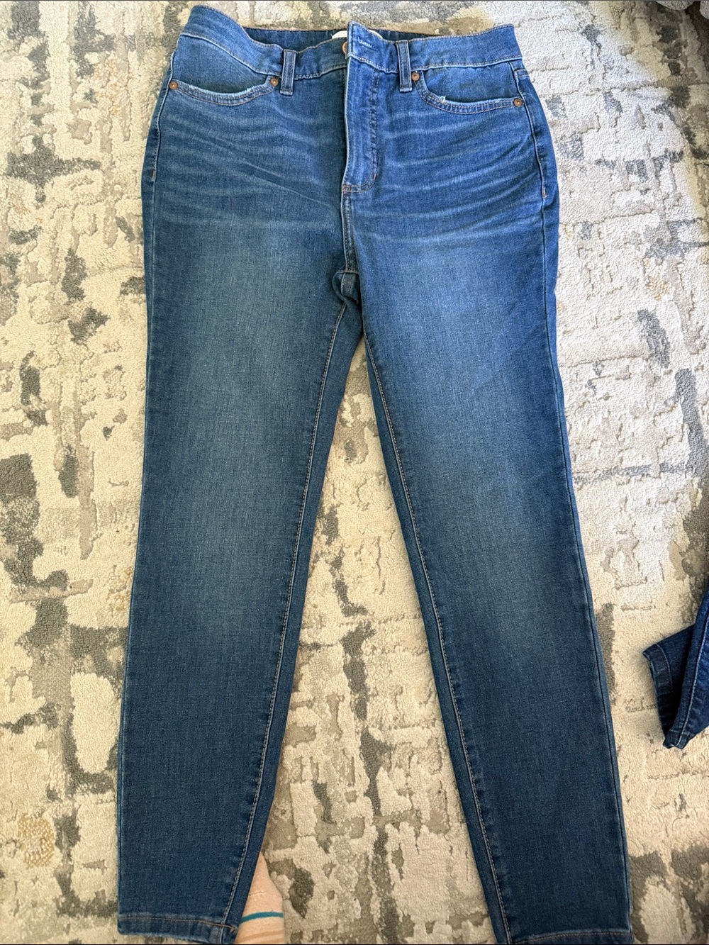 LC Lauren Conrad Medium Blue Skinny Jeans